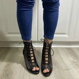 Women's Sandals Fashion Sexy Slim High Heels Elegant Women's Boots and Ankle Boots Summer Ballroom Dance Short Boots