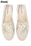 China Beijing Cloth Shoes Women Flats Summer Loafers Luxury Elegant Casual Espadrilles Slippers Demi-season