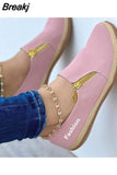 New Women Flats Autumn Designer Classic Walking Casual Sneakers Rome Fashion Running Shoe Plus Size 35-43 Zapatos De