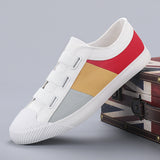 Breakj The Autumn Of 2025, The New One-Legged Lazy Canvas Shoes Women's Casual Hip Shoes Ladies Soft Soles Light Cloth