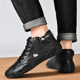 Shoes for Men 2023 New In Casual Luxury Man Boots Outdoor High Top Sneakers Fashion Roman Footwear Motorcycle