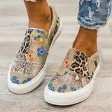 Flat Casual Denim Canvas Loafers Espadrilles Spring Female Shoes Platform Heels 2022 Breathable Footwear For Girls
