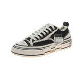 Casual Women Shoes Canvas Breathable Outdoor Sneakers Spring Summer Shoes Platform Lace