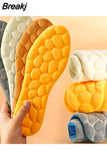 Massage Warm Memory Foam Insoles for Shoes Sole Breathable Winter Plush Warm Support Running Insoles Feet Orthopedic