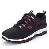 Winter Snow Boots Waterproof Leather Sneakers Super Warm Men Platform Boots Outdoor Male Hiking Boots Work Shoes Plus