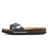2023 New Fashion Summer Outside Cork Slipper Women Casual Beach Mixed Color Slides