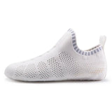 Women Multifunction Striped Socks Men Casual Indoor Slippers Breathable Mesh Quick Dry Light Yoga Shoes 2019 Off
