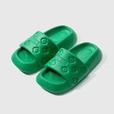 Women Summer Slippers 2023 Design Simple Soft Non-Slip Comfort Flat Sandals Indoor Bathroom Couples EVA Slides Chaussure