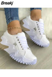 Sneakers 2023 Solid Color Platform Designer Canvas Shoes Fashion Ladies Athleisure Vulcanized Shoes Women Chaussure