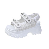 New Summer Women's Sandals Platform Fashion Chain Wedges Heels Women Sandals Casual Beach Lady Shoes