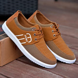 Casual Canvas Shoes for Men Lightweight Sports Breathable Shoes Men's Classic Vulcanized Shoes Fashion Lace Up Footwear