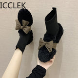 Women's Boots Winter Warm Snow Boots Ankle Boots Women Ladies Girls Thick Plush Flock Boots Wool Women
