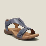 Breakj New 43 Plus Size Thick Platform Heel Shoes Velcro Buckle Sandal
