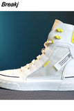 Women's Sneakers New Spring Canvas Lace-Up Vulcanized Shoes Summer Breathable White Casual Women