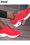 Autumn Women Running Sneakers Breathable Mesh Light Weight Sports Shoes Casual Walking Shoes Tenis Feminino Zapatos