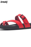 2023 New Outside Cork Slipper Flip Flops Summer Women Mixed Color Casual Beach Non-slip Slides