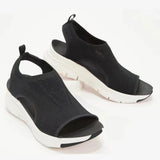 Women Sandals Plus Size 45 Ladies Wedge Shoes Mesh