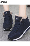 Women Boots Plus Size 35-47 Couple Winter Sneakers For Winter Boots Shoes Woman Keep Warm Ankle Botas Mujer Snow Boots