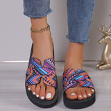 Flat Women's Shoes Beach Sandals Outdoor Casual Slippers Large Size Women Sandals Flip Flops