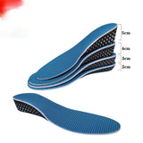 Increased Insoles Men Women Comfortable Shock Absorption Invisible Leisure Sports Memory Foam Full Pad Shoes