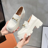 Elegant Woman Heeled Wedding Shoes Bride Leather Pumps Luxury Designer Platform Shoes for Women 2023 High Heels Sexy