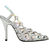 Breakj Spring And Summer New Fashion Diamond Magic Luxury High Heel Sandals Sexy Fine Heel Pointed Shoes Women's