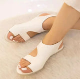 Women Sandals Rhiestone Peep Toe Summer Sneakers 2022 Back Strap Hook Loop Ladies Casual Flat Shoes Breathable Female