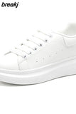 Women Causal Shoes Pring Brand Spring Designer Wedges White Sneakers Platform Tenis Feminino Trainers Female