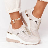 Breakj Size Casual Single Shoes Women's Summer 2023 New Platform Wedge Casual Shoes Strap