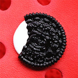Resin Shoe Buckle Accessories Simulation Sandwich Biscuits Shoe Decoration Jibz for Croc Charms Bracelets Kids Gifts