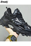 Mens Sneakers Breathable Damping Sports Shoes Casual Thick Sole Running Shoes Trainers Sport Platform Sneakers for