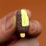 Single Sale Cute Mini Shoe Charm Accessories Simulation Chocolate ice cream Shoe Decoration fit croc jibz Kid's X-mas