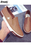 Newest Genuine Leather Casual Shoes Men Comfortable Mens Loafers Luxury Flats Sneakers Men Slip on Lazy Driving Men
