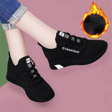 Women's Casual Sports Shoes Outdoor Tennis Shoes Lightweight Non-slip Breathable Sneakers Soft Walking Shoes Zapatillas De