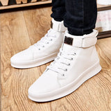 Popular Men's British Wind High Help Boots Casual Man's Boots Sneakers Men Zapatos De Hombre Chaussure