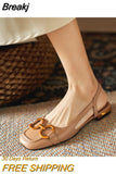 Women's Sandals 2023 Elegant Office Ladies Shoes and Sandals Women Casual Shoes Square Heel Sandals Slip On Woman