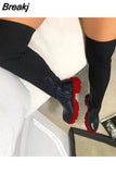 Winter Over The Knee Boots Women Thick Heel Boots High Heel Luxury Thigh Boots Botas Plataforma Mujer Platform Long
