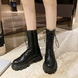 New Fall 2023 Martin Boots Ins Tide Belt Retro English Style Thick Soles And Thick Heels Martin