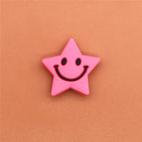 Cute PVC Shoe Charms Sun/Night/Stars/White Clouds/Bread/Tomato Shoe accessories Decoration Buckles Fit Bands Croc JIBZ