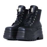 Gothic Style Motorcycle Boots Vampire Cosplay Knee-high Boots 2023 Winter Street Cool Punk Comfy Women