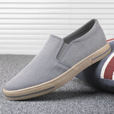 Breakj The Autumn Of 2025, The New Canvas Shoes Men's Lazy Men's Pedaling Men's Korean Version Of The Casual Old Beijing Board Shoes Men's