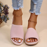 Women Sandals Summer Casual Sandals Slip On Flat Elastic Force Women Shoes Outdoor Sandals For Beach Light Slipper Zapatos