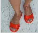 Breakj Sandals Women's New 2023 Summer Plus Size Flat Low Heel Fish Mouth Fashion Thick Platform Women's