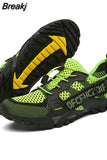 Men Hiking Shoes Spring Autumn Outdoor Hiking Shoes Non-slip Breathable Tactical Combat Military Boots Desert Training
