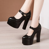 Hates Tiangao Cheongsam Catwalk Shoes, Women's Muffin Soles, Waterproof Platform, Pointed Models, Stage Performance