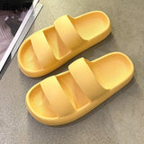 New Women Fashion Summer Platform Comfortable Slippers Outdoor Beach Flip Flops Soft Sole Slide Sports Casual
