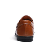 Brand Genuine Leather for Men Fashion Casual Shoes Slip on Loafers Breathable Black Driving Shoes Big Size Men