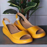Breakj Women's 2023 WISH Hot Fashion Flat-Soled Sandals Large-Size Women's