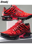 Men Sneakers Breathable Air Mesh Outdoor Sport Shoes Spring Autumn Couple Cushion Flats Training Running Shoes Zapatos De
