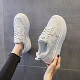 Casual Sneakers Women Trends 2023 Chunky Platform Shoes Girls Comfortable Luxury Designer Sports Shoes Flats Tennis